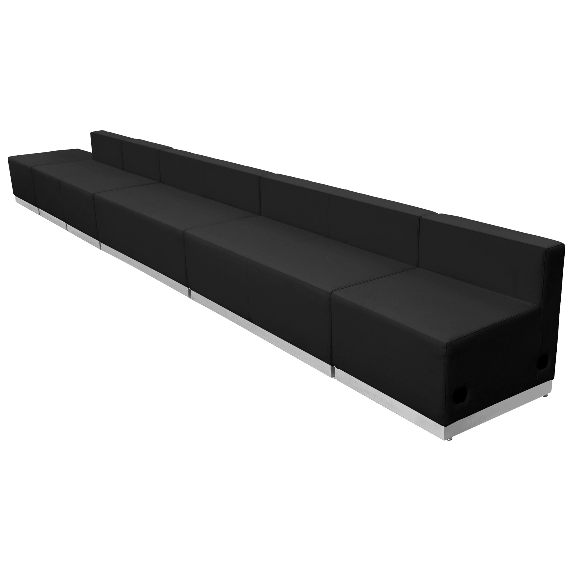 Flash Furniture, 6 PC Black LeatherSoft Reception Configuration, Included (qty.) 6 Model# ZB803490SBK